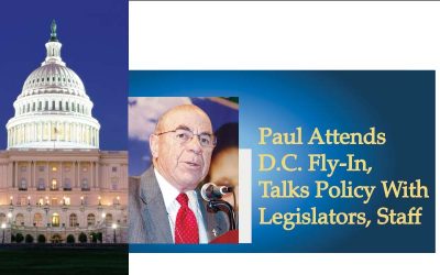 Paul attends DC Fly-in talks Policy with Legislators Staff