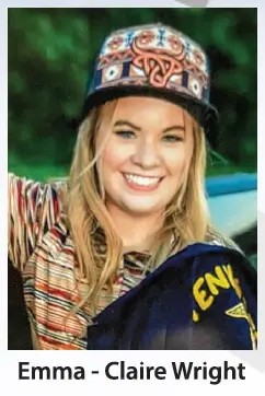 Farm Kids for College - Emma-Claire Wright Farm Kids for College - Emma-Claire Wright